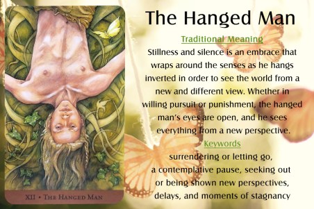 Tarot of the Hidden Realms - The Hanged Man