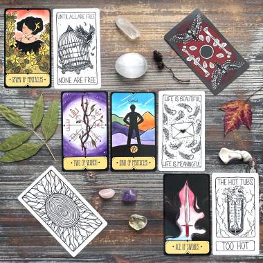 Sasuraibito Tarot and Visions In the Liminal Space Oracle