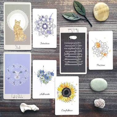 Considerate Cat Tarot and When My Soul Whispers Oracle