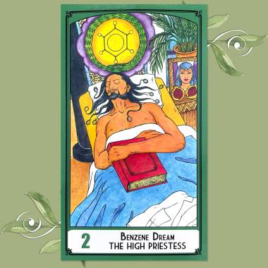 Science Tarot - Benzene Dream - The High Priestess