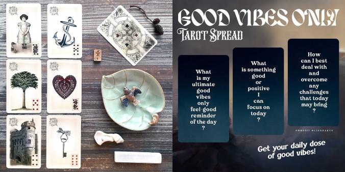 Good Vibes Only Lenormand Reading with the Whisper Lenormand