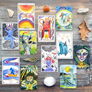 Lilifer Tarot and Tarot of the Sidhe