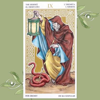 Universal Wirth Tarot - The Hermit