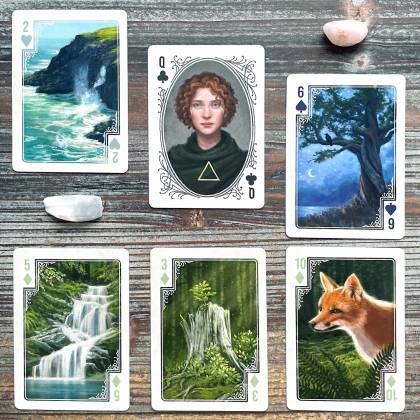 River and Stone Playing Cards