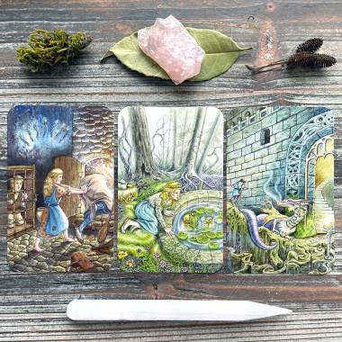 Lisa Hall's Fairy Tale Tarot (trimmed naked)