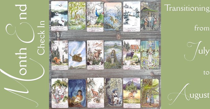 Month's End Check-In Tarot Reading with the Spirit Animal Tarot and Lisa Hunt's Fairy Tale Tarot (trimmed naked)