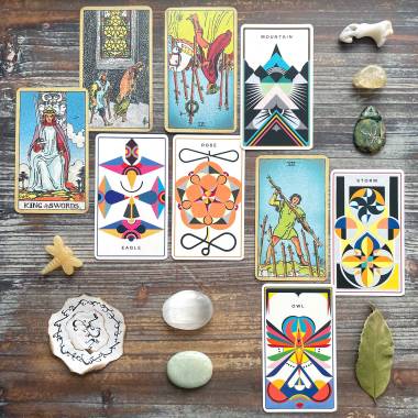 CS Tarot and The Untamed Elemental Oracle