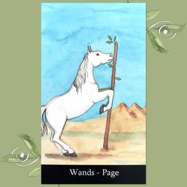 Riderless Tarot - Page of Wands