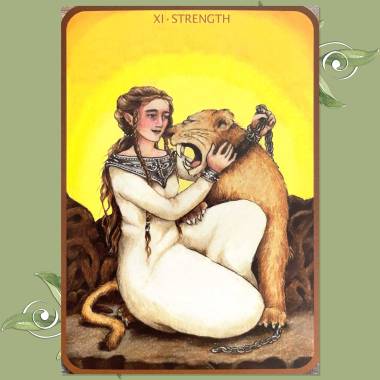 Anna K Tarot Indie Edition - Strength Card