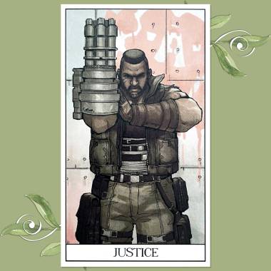 FFVII Tarot - Justice