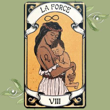Sacred Sisterhood Tarot - La Force- Strength