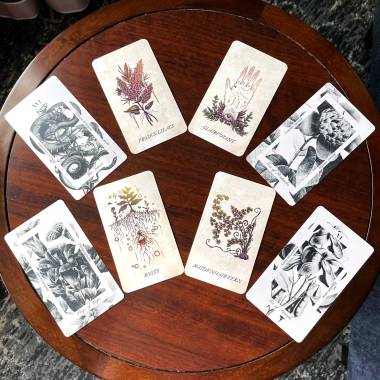 La Flora Tarot and For Strange Women Botanical Oracle