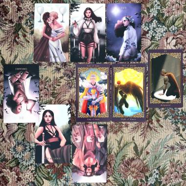 Tarot of the Lantern Path and Haikyuu Fantasy Tarot