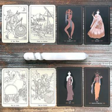 Ship of Fools Tarot and Guidance of the Goddess Oracle