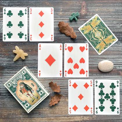 Notorious Gambling Frog Playing Cards