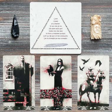 Murder of Crows Tarot Limited Edition and Raven Cards Oracle