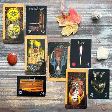 Santa Muerte Tarot and Konxari Cards