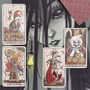 Trionfi Della Luna Illustrated Pips Edition