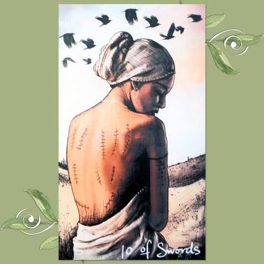 Light Seer's Tarot - Ten of Swords