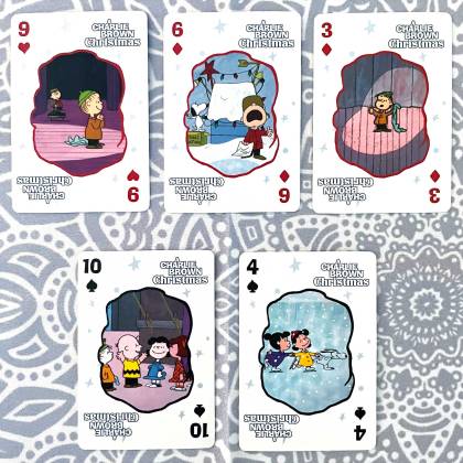 Storytelling Cartomancy with the Charlie Brown Christmas Playing Cards