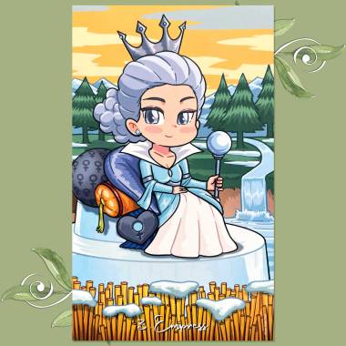 Winter Magic Tarot - The Empress