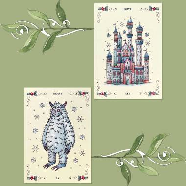 Yuletide Tales Lenormand