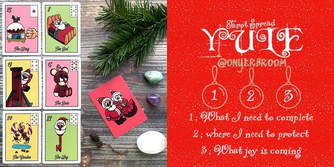 Yule Lenormand Reading with the Santa Claus Lenormand