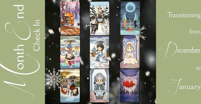 Month End Tarot Reading with the Winter Magic Tarot