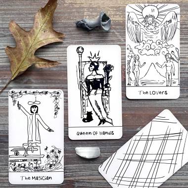 Best Tarot - The Magician, Queen of Wands, The Lovers