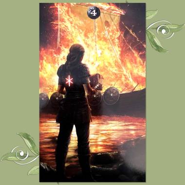 Runic Tarot - Four of Pentacles