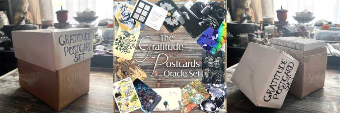 The Gratitude Postcards Oracle Set