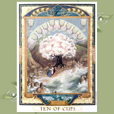 The Lover's Path Tarot - Ten of Cups