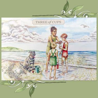 Pastoral Tarot - Three of Cups