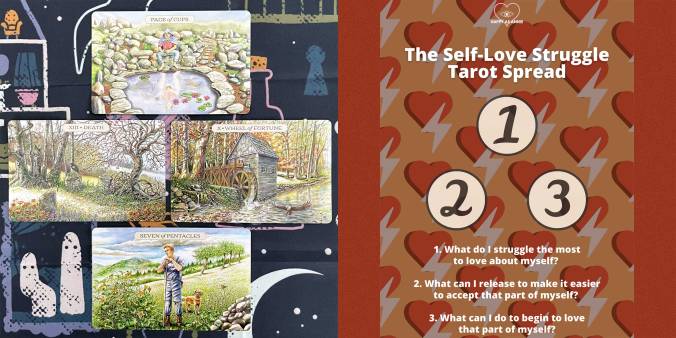 Self Love Struggle Tarot Reading with the Pastoral Tarot