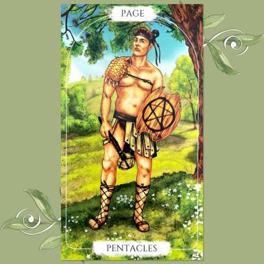 Spiritual Tarot - Page of Pentacles