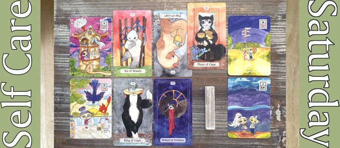 Self-Care Saturday Tarot Reading with the Cats of Aux Tarot and Lovely Lenormand