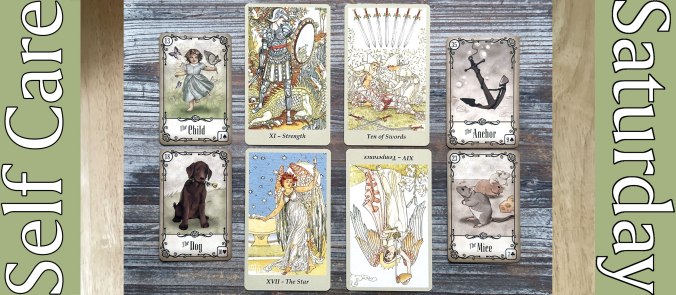 Self Care Saturday Tarot Reading with the Victorian Romance Tarot and Under the Roses Lenormand