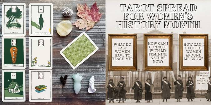 Women's History Lenormand Reading with the Green Glyphs Lenormand
