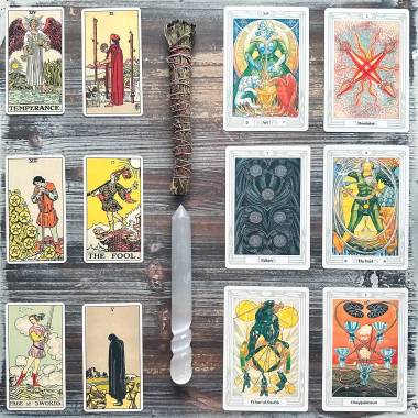 Original 1901 Tarot and Book of Thoth Tarot Golden Edition