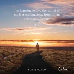 Daily Calm with the Calm app