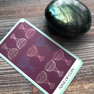 Tarot by Kalan - Nine of Cups