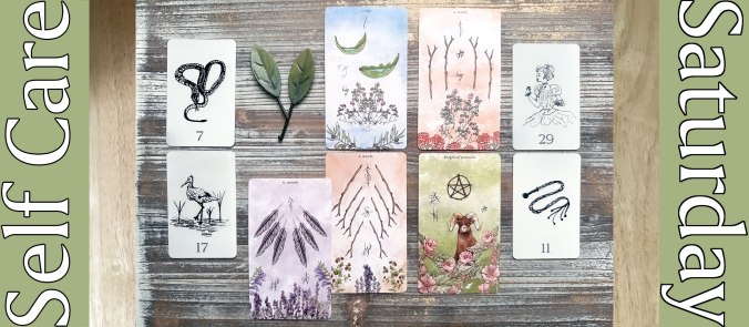 Self Care Saturday Tarot Reading with The Likely Tarot and Ink Sketch Lenormand