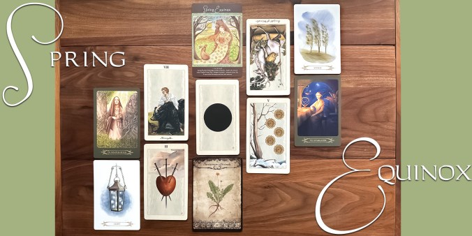 Spring Equinox Tarot Reading with the Pagan Underworlds Tarot, Compendium Of Witches Oracle, and Healing Herbal Cards Vol 1 & 2