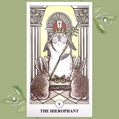 Lunalapin Tarot - The Hierophant