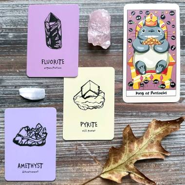 The Toro Tarot and Species by the Thousands Crystal Tarot