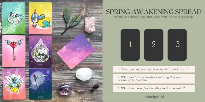 Spring Awakening Lenormand Reading with the Sparkly Lenormand