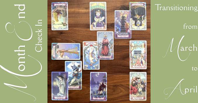 Month End Check-In Tarot Reading with the Purple Cat Tarot