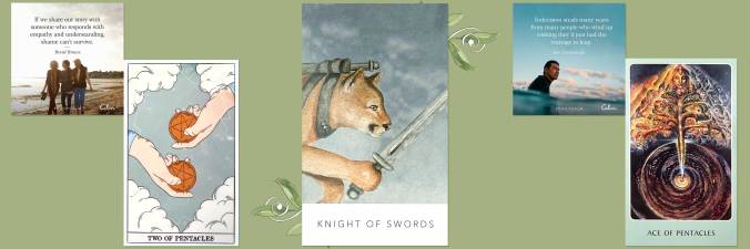 Moon Magic Tarot, White Sage Tarot, Roots of Asia Tarot