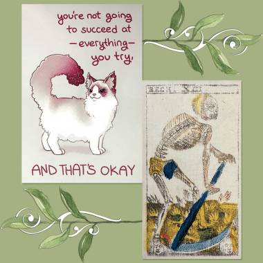 Tarocchi Marsigliesi Fratelli Recchi and Thera-Pets Emotional Support Animal Cards