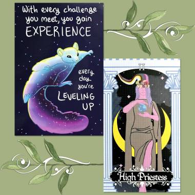 Cosmic Coven Tarot - The High Priestess